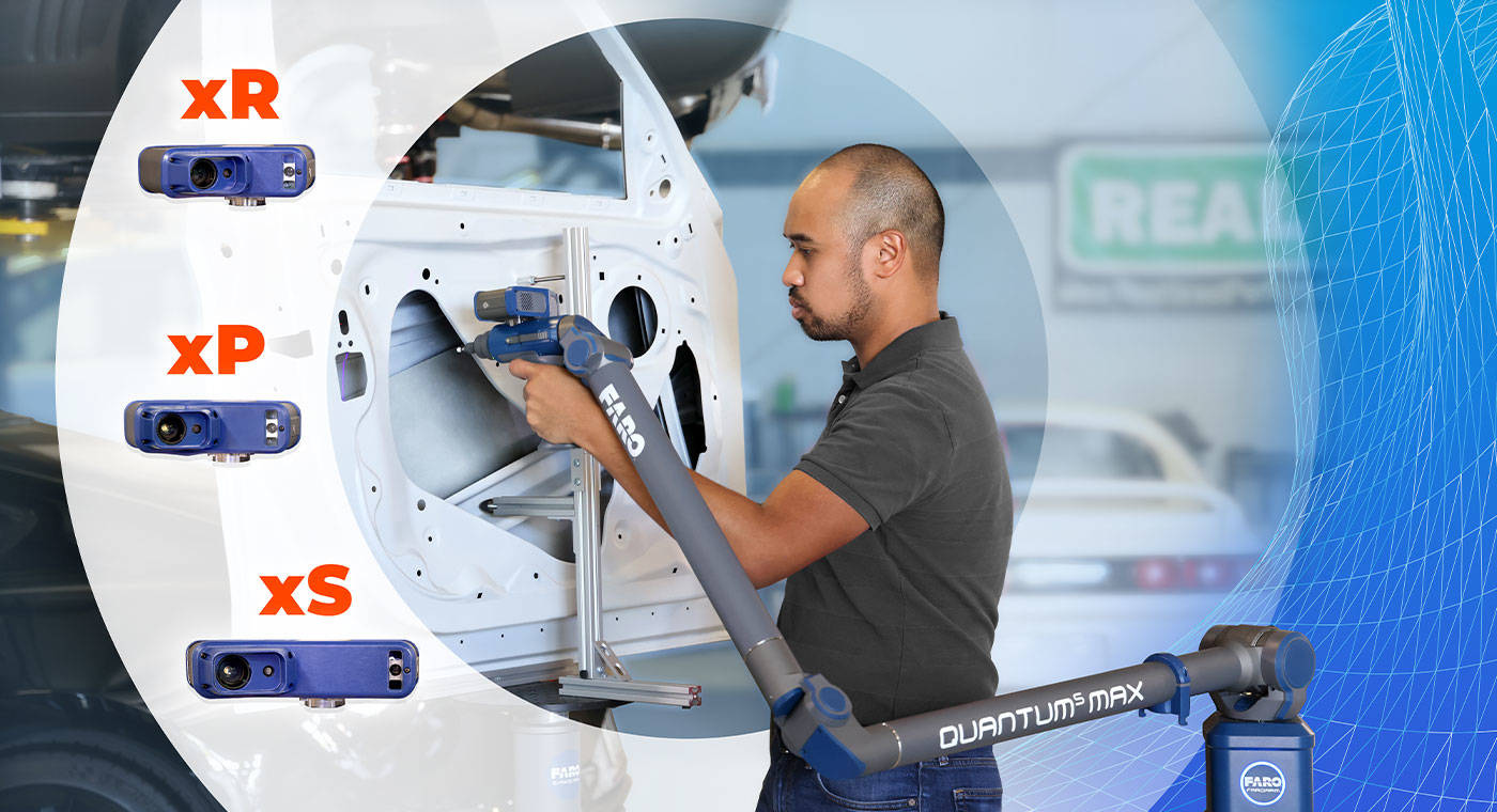 Take a Quantum Leap with the all new Quantum Max FaroArm FAROLIVE