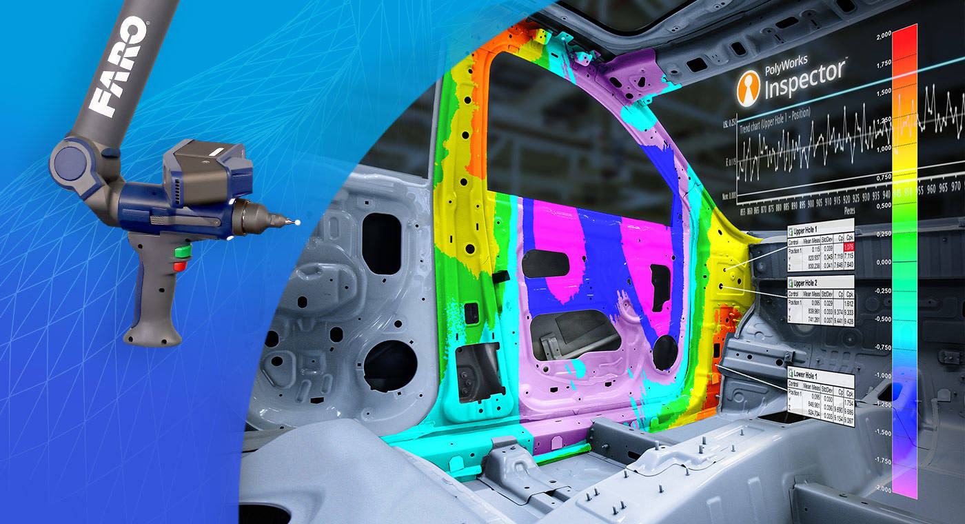 3次元測定ソリューションがもたらす検査品質の向上 Quantum Max ScanArmとPolyWorksソフトウェア 詳しくはこちら