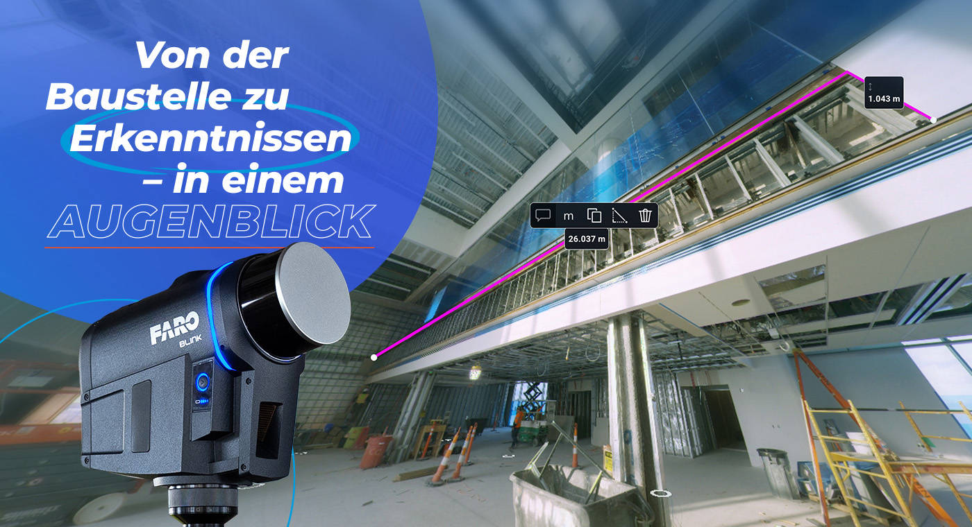 Von der Baustelle zu Erkenntnissen in einem Augenblick