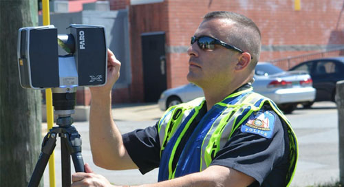 Law enforcement uses Laser Scanners to slash investigation time
