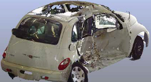 Benefits of 3D laser scanning in vehicle accident reconstruction