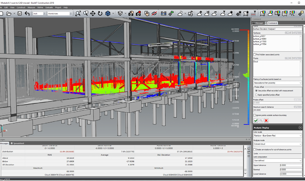 De la numérisation FARO au logiciel d'analyse de CAO