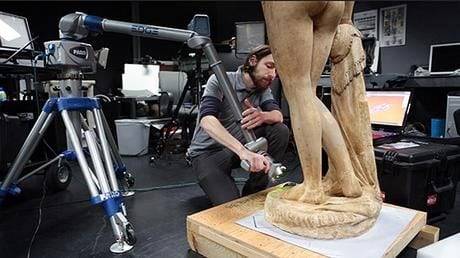 Greek Sculpture Scanning