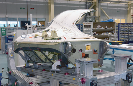 BAE F-35 CTOL A1 Aft port side fuselage