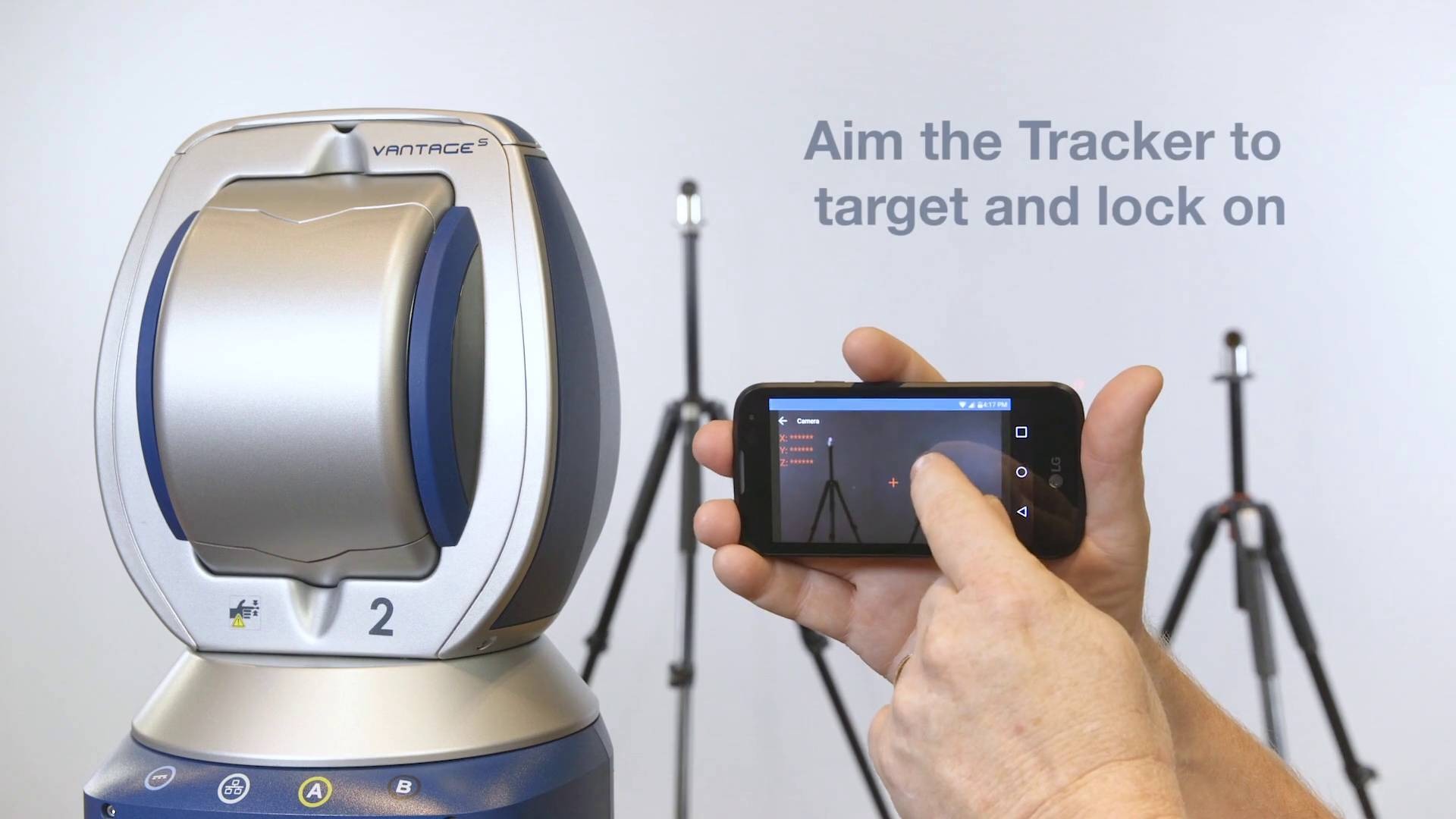 RemoteControls demo on Vantage S & E Laser Trackers Video FARO