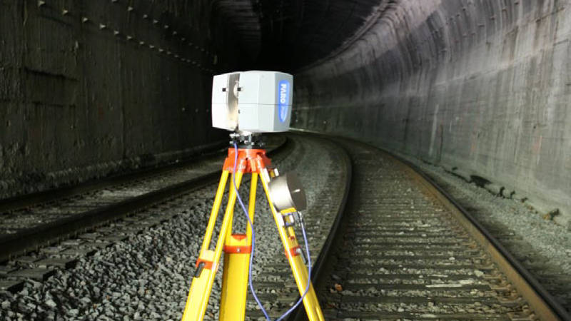 ANDERSON  ASSOCIATES  BESCHLEUNIGTE INNENVERMESSUNG VON TUNNELN UM 60 PROZENT DANK DES LASER SCANNER