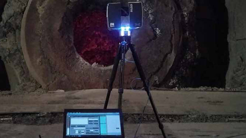FARO3Dlaserscannerhelpsthemetallurgicalandsteelmakingindustrytooptimizethecorrosiondetectionofhighte
