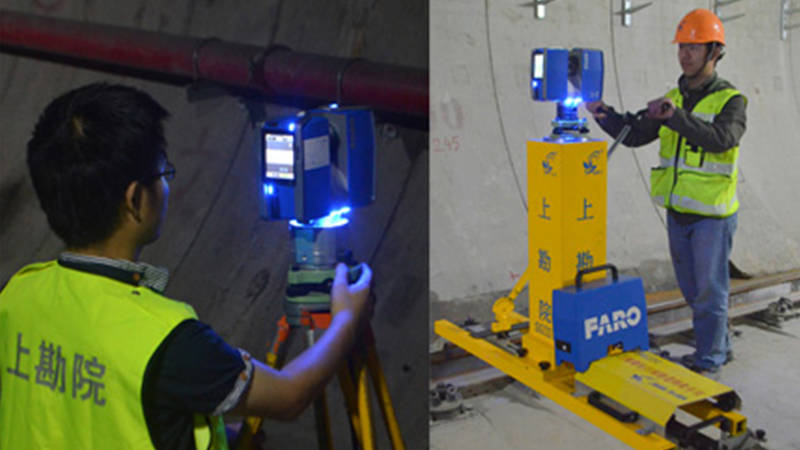 FARO3Dlaserscanningtechnologyprovideshighprecisionandefficientnondestructivetestingtechnologyforsubw