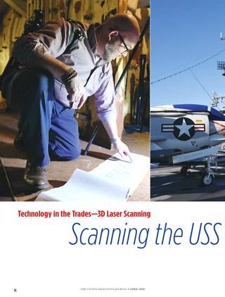 Technology in the Trades - 3D Laser Scanning Scanning the USS Intrepid_thumb
