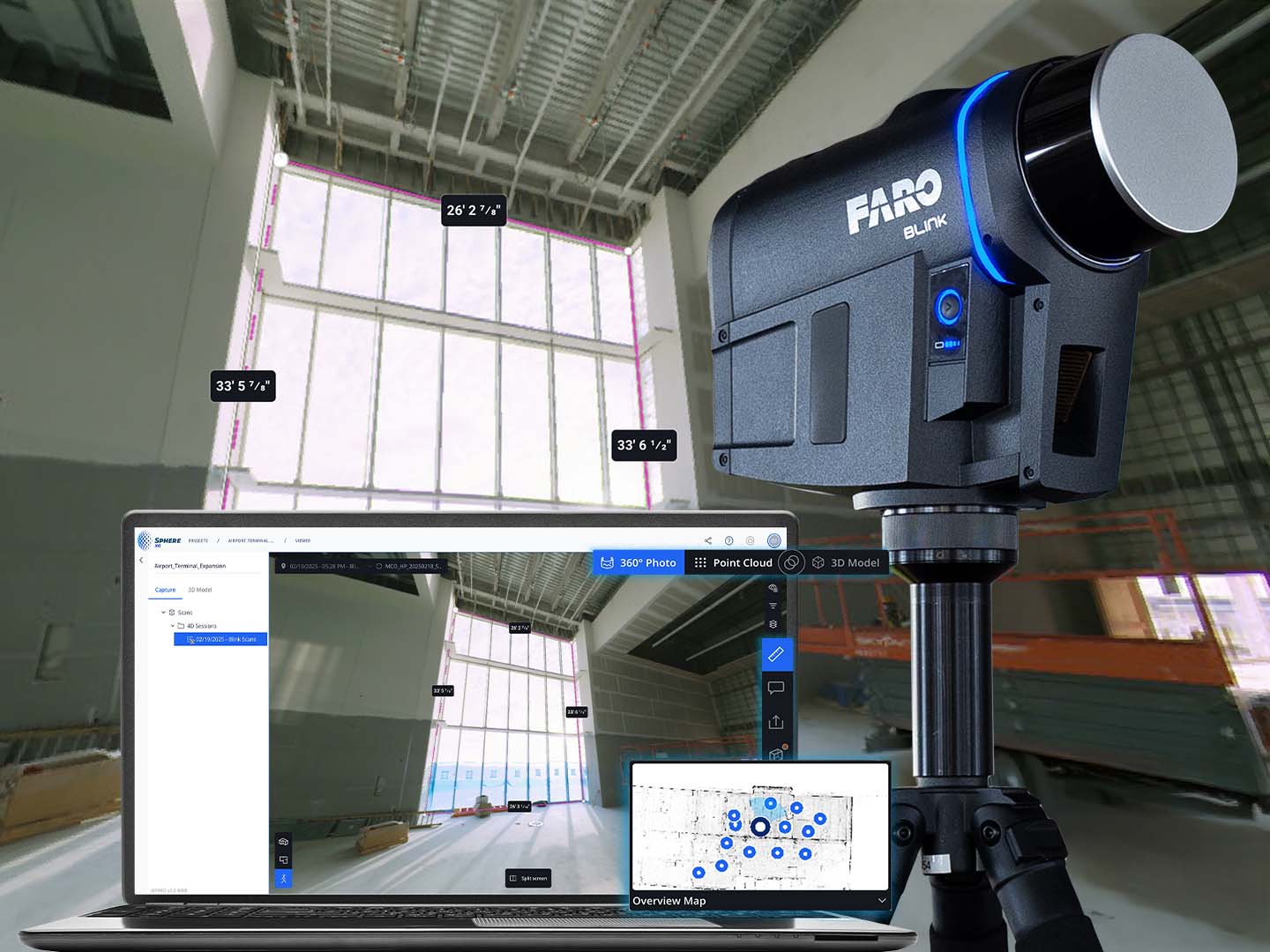 FARO® Blink™ イメージングレーザースキャナー｜ハードウェア｜FARO