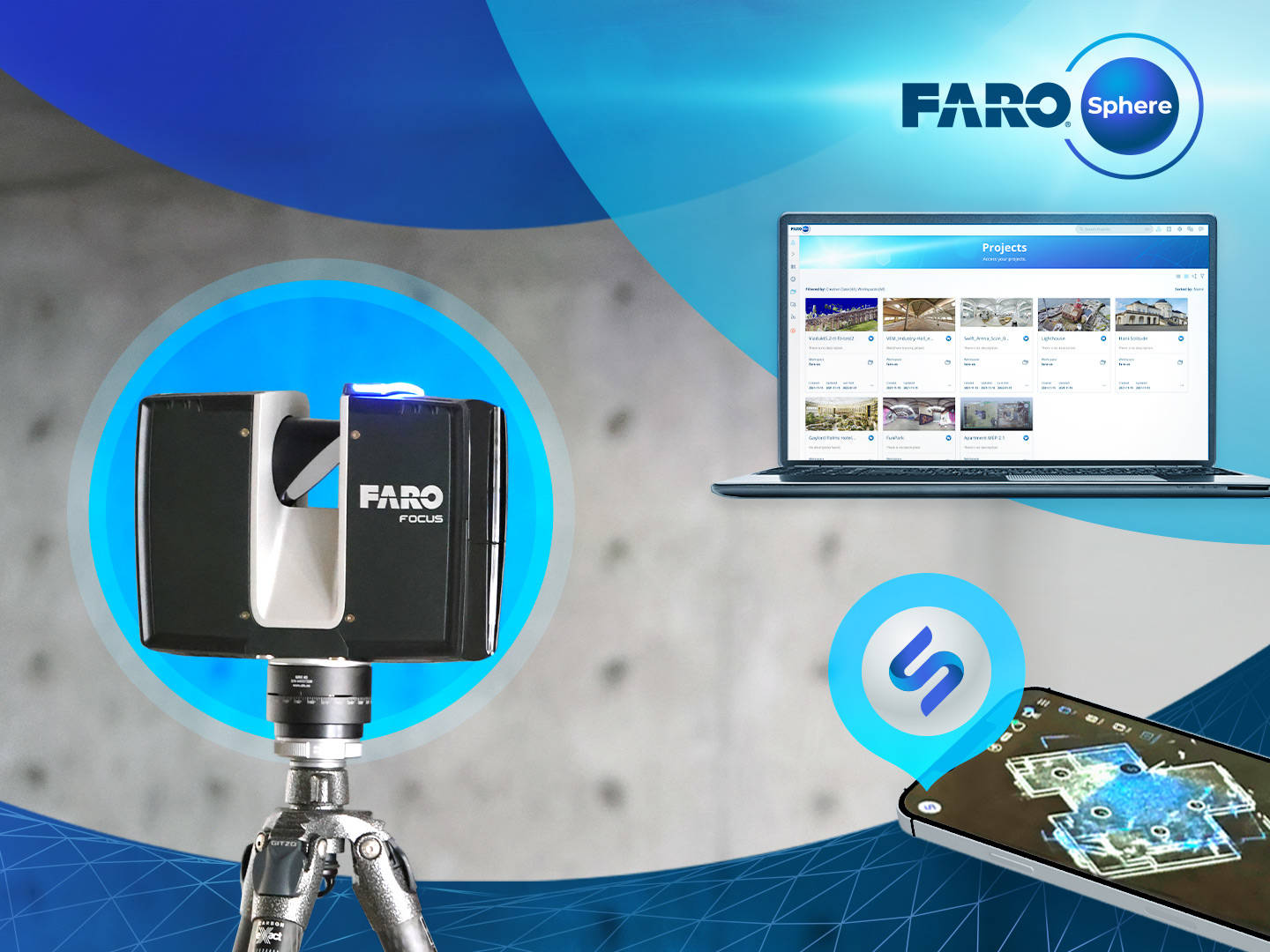 FARO End-To-End 3D Digital Reality Capture & Collaboration Platform