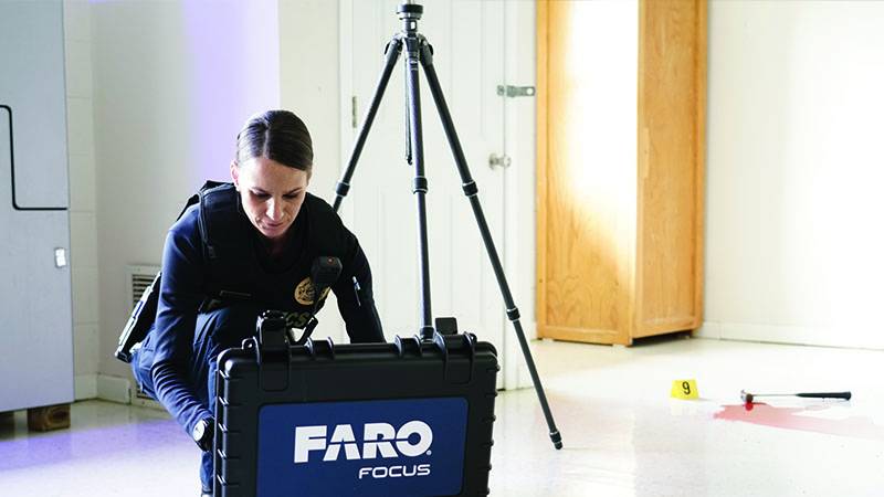 Setting Up Faro Focus Scanner
