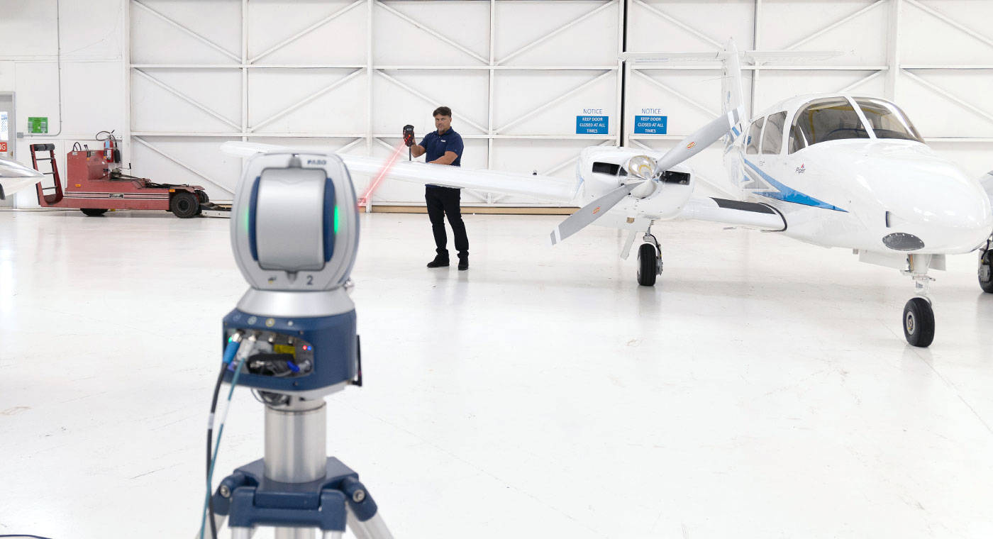 Laser Tracker Tech Enhances MRO in the Aerospace Industry
