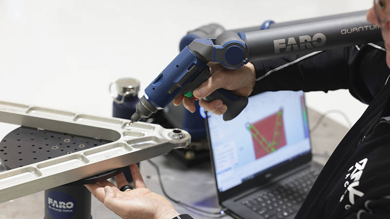 Quantum X with Laser Line Probes
