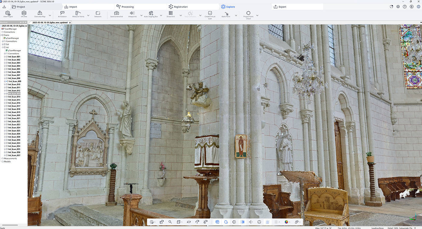 Sharper 360 images help make scan data easier to interpret