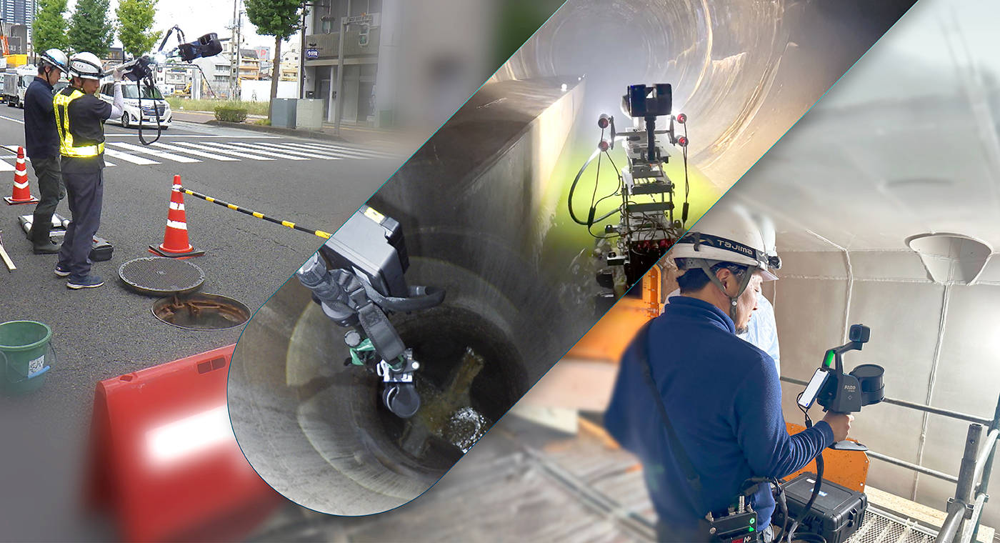 3D laser scanning helps SUZUTECH and Recmill survey underground sewer infrastructure safely and accurately across Japan.