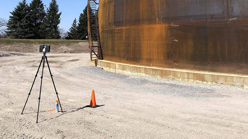 Laser Scanner on-site