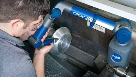 Using a Gage FaroArm for On-Machine Inspection
